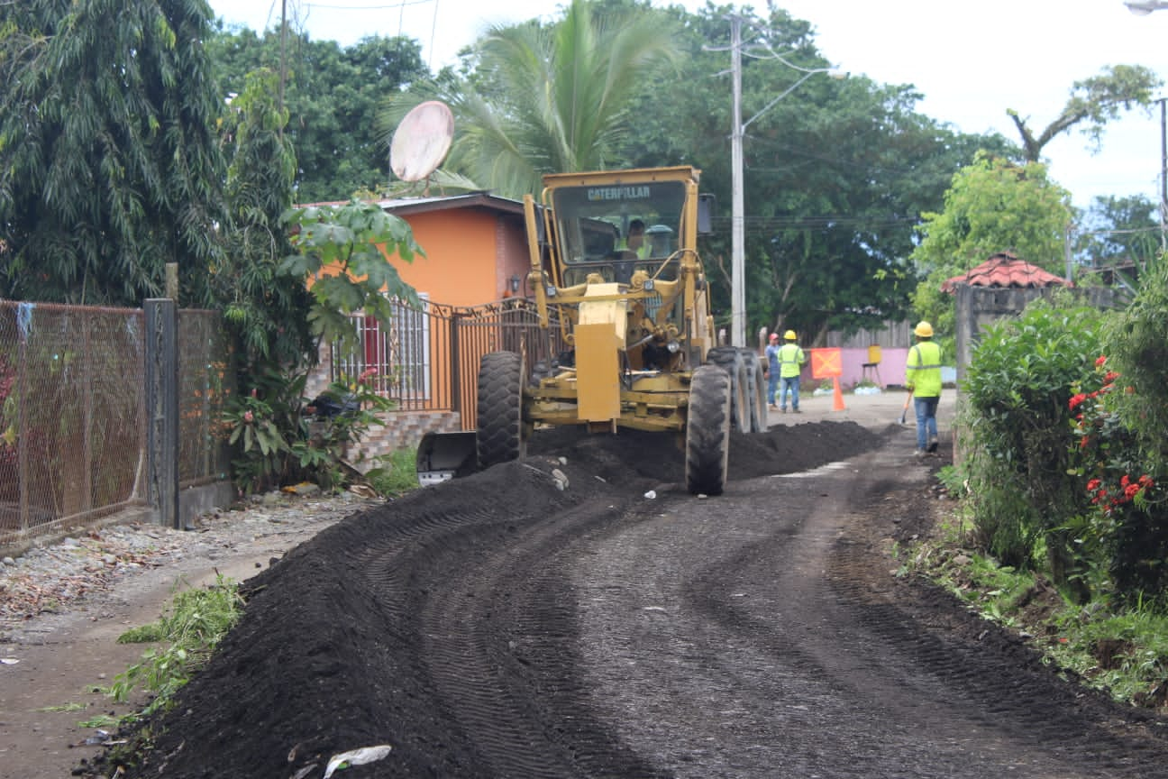 Inician los trabajos de rehabilitación de las calles del corregimiento